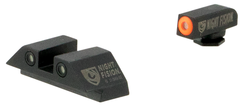 Night Fision Square GLK003003OGW Gun Sight Front/Rear Set 856386007290