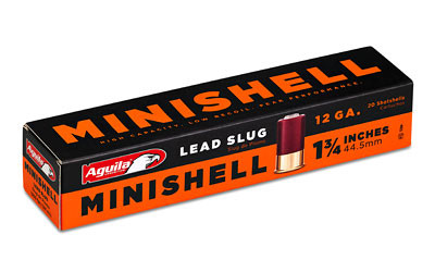 Aguila 1C128974 Minishell 12 Gauge 1.75 5/8 oz  Shot -520 rds (26 boxes of 20 rds) FREE SHIPPING