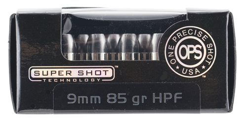 Ammo Inc 9085HPF OPS  9mm Luger 85 GR Hollow Point (HP) 20 Bx/ 10 Cs