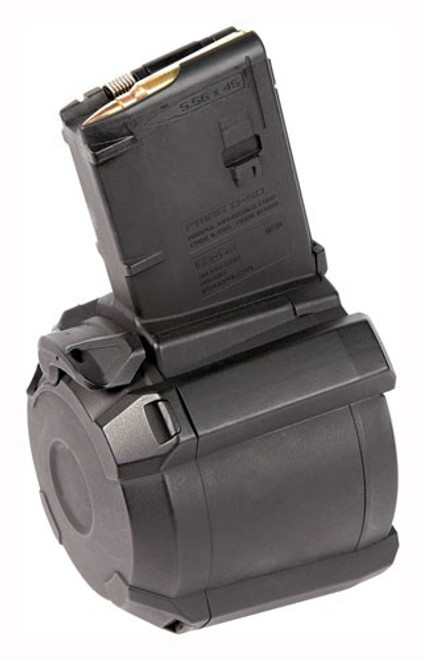 MAGPUL MAGAZINE PMAG 5.56X45 D-60 AR/M4 60RD DRUM BLACK