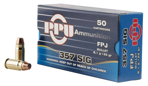 Tr&Z Usa Trading PPH357S 357 Sig Handgun Ammo 125gr 50 Rounds 8605003812302