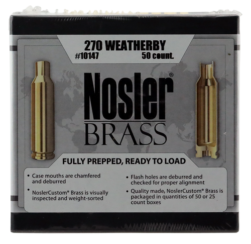 Nosler Magnum 10147 270 Weatherby Magnum Reloading Component Rifle 054041101479