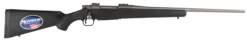 Mossberg 28009 Patriot Synthetic 270 Win 5+1 22 Fluted Barrel w/Recessed Match Crown Cerakote Stainless Steel Spiral-Fluted Bolt Synthetic Stock Drop Box Magazine Adjustable LBA Trigger