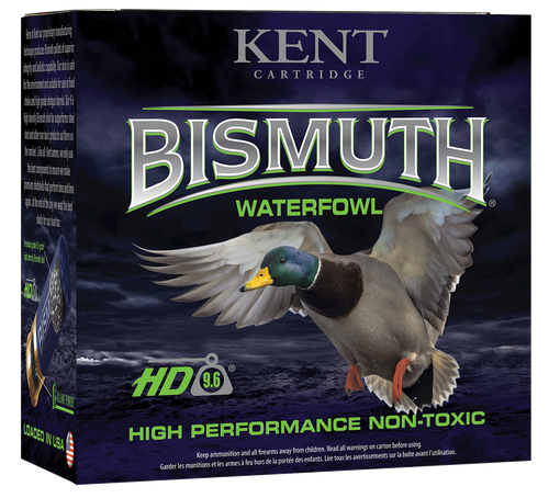 Kent Cartridge B12W364 12 Gauge Non Toxic Shotgun Ammo #4 2.75" 1 1/4 oz 25 Rounds Bismuth 656308110868
