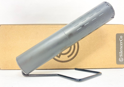 SCO Hybrid Silencer Multi-Caliber Handgun/Rifle 13.8 Ounces 7.8 Inches Grey Cerakote Finish - All NFA Rules Apply