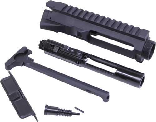 GUNTEC AR15 STRIPPED BILLET UPPER RECEIVER KIT BLACK