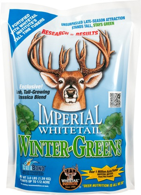 WHITETAIL INSTITUTE WINTER- GREENS 1/2 ACRE 3LBS FALL