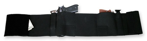 BULLDOG BELLY WRAP HOLSTER BLK X-LARGE  HOLDS 2 GUNS & 2 MAGS