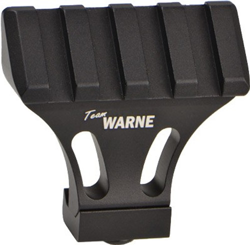 WARNE PICATINNY SIDE MOUNT ADAPTER 45 DEGREE BLACK