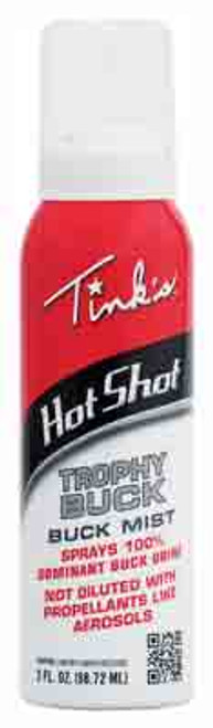 TINKS DEER LURE TROPHY BUCK HOT SHOT MIST 3OZ. AEROSOL