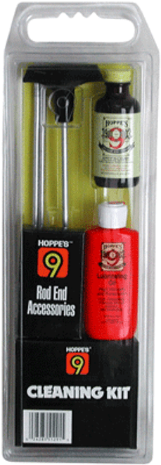 HOPPES CLEANING KIT FOR .22CAL RIFLES W/CLAMSHELL PACKAGE