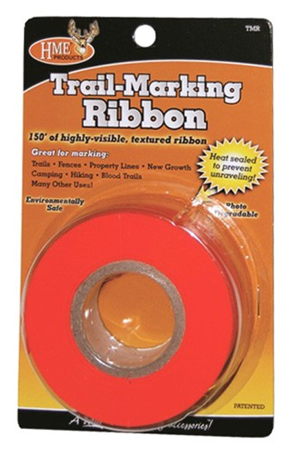 HME TRAIL MARKING RIBBON ORANGE 150'