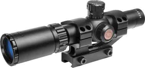 TRUGLO TACTICAL 1-4X24MM SCOPE 30MM TUBE BDC MIL-DOT