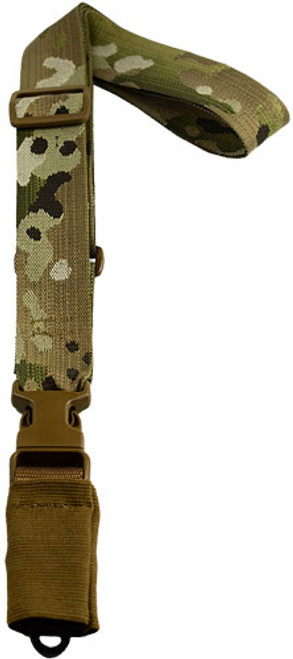 TAC SHIELD SLING SINGLE POINT CQB TACTICAL HK HOOK MULTICAM