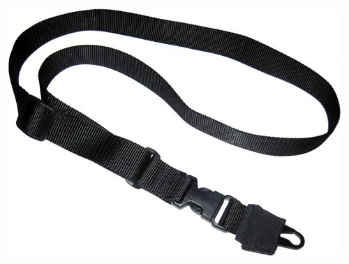 TAC SHIELD SLING SINGLE POINT CQB TACTICAL HK HOOK BLACK