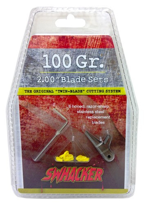 SWHACKER REPLACEMENT BLADES 2-BLADE 100GR 2 CUT 6/PK