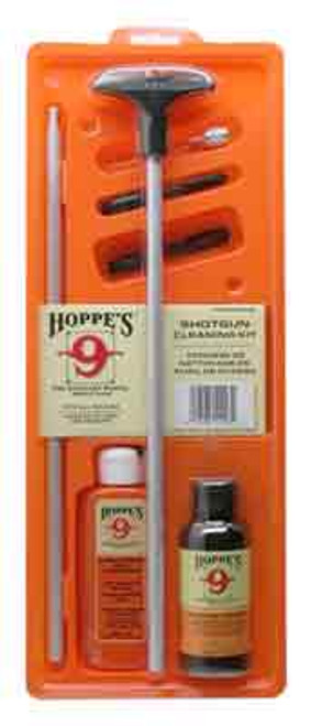 HOPPES CLEANING KIT UNIVERSAL SHOTGUN W/CLAMSHELL PACKAGE