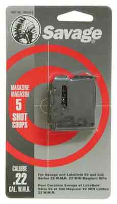 SAVAGE MAGAZINE 93 SERIES .22WMR/.17HMR 5-RND BLUED