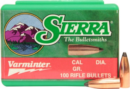 SIERRA BULLETS 6MM .243 80GR SP-BT 100CT