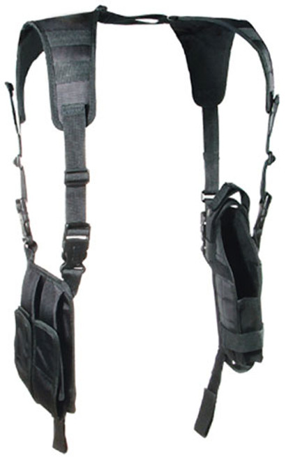 UTG HOLSTER LE VERTICAL SHOULDER HOLSTER BLACK