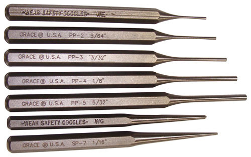 GRACE USA PUNCH SET PUNCH SET OF 7 STEEL