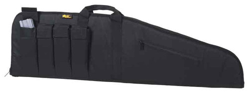 US PEACEKEEPER 45 MSR CASE BL 4 MAG POUCHES 600 DENIER BLACK