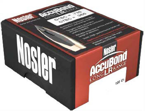 NOSLER BULLETS 30 CAL .308 168GR ACCUBOND LR 100CT