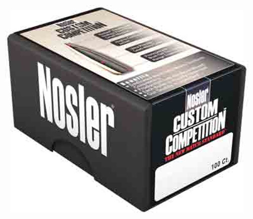 NOSLER BULLETS 22 CAL .224 77GR HP-BT CUSTOM COMP. 100CT