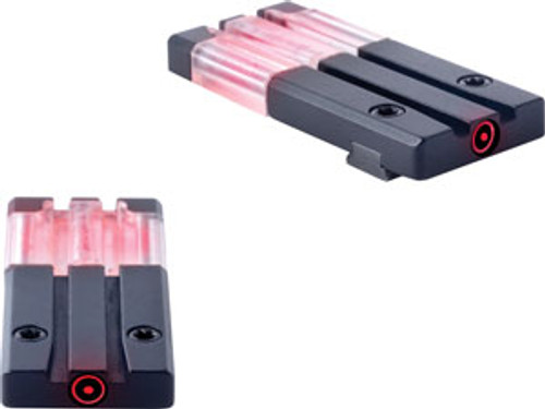 MEPROLIGHT FIBER TRITIUM RED CIRCLE DOT REAR SIGHT GLOCK