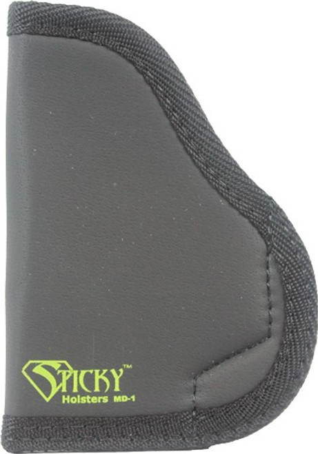 STICKY HOLSTERS SMALL 9MM'S UP TO 3.5 BARREL RH/LH BLACK