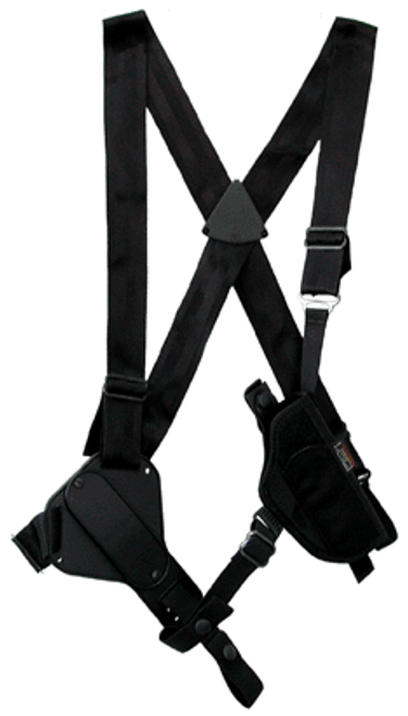 MICHAELS H-SHOULDER HOLSTER #15 RH/LH NYLON BLACK