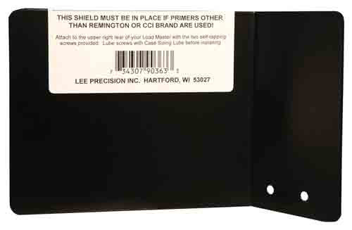 LEE EXPLOSION SHIELD FOR LOADMASTER ONLY