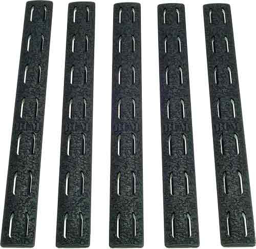 BCM RAIL PANEL KIT KEYMOD 5.5 BLACK 5 PACK