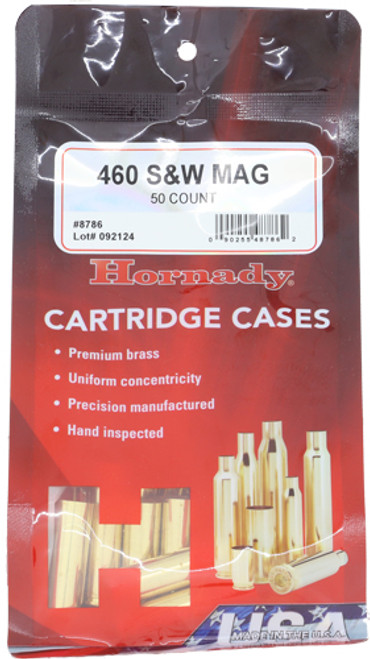 HORNADY UNPRIMED CASES 460 SW 50 PACK 5PK/CS