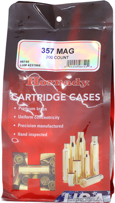 HORNADY UNPRIMED CASES 357 REM MAG 200 PACK 5PK/CS