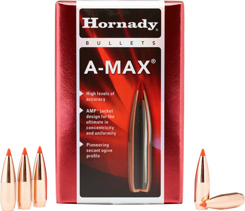 HORNADY BULLETS .50 CAL .510 750GR A-MAX FOR .50BMG 20CT