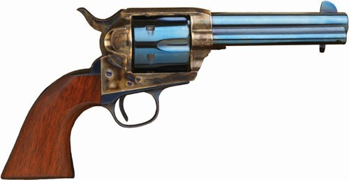 CIMARRON P-MODEL .357 4.75 FS CC/CHARCOAL BLUED WALNUT<