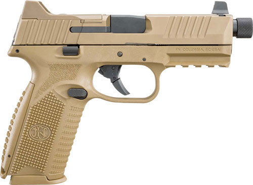 FN 509 TACTICAL 9MM LUGER 3-10RD NS FDE/FDE 7519