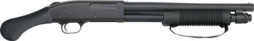 MB 590 12GA. 3 6-SHT SHOCKWAV RAPTOR CORN COB FOREND CYC