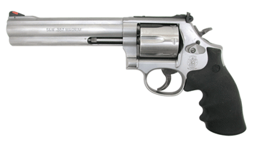 S&W 686PLUS .357 6 AS 7-SHOT STAINLESS STEEL RUBBER 5411