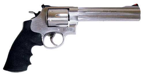 S&W 629 .44MAG 6.5 AS 6-SHOT STAINLESS STEEL RUBBER 9381