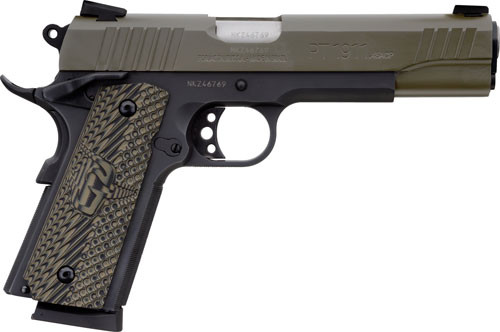 TAURUS 1911 .45ACP 5 FS 8-SH MT BLACK CERAKOTE GREEN SLIDE 5459