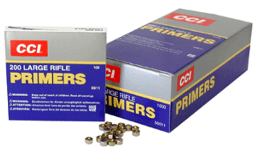 CCI #200 PRIMERS LARGE RIFLE 5000PK CASE LOTS