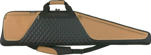 BULLDOG ELITE RIFLE CASE 44 BLACK W/ TAN TRIM