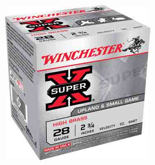 Winchester X28H7 28 Gauge Shotgun Ammunition 2.75 #7.5 25 Rounds