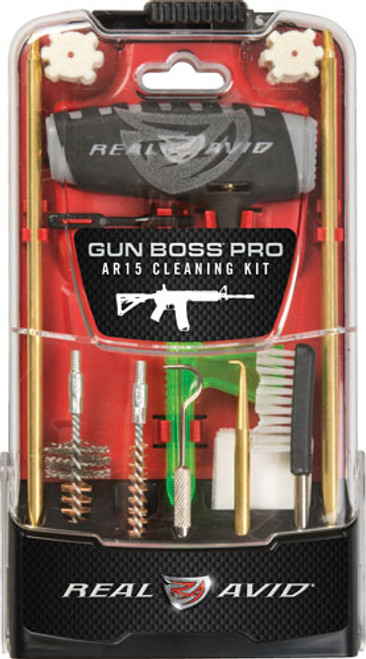 REAL AVID GUN BOSS PRO AR15 CLEANING KIT 20-PIECE