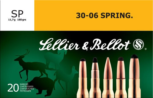 S&B AMMO .30-06 SPRINGFIELD 180GR. JSP 20-PACK