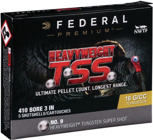 FED AMMO HEAVYWEIGHT TSS .410 3 13/16OZ. #9 5-PACK