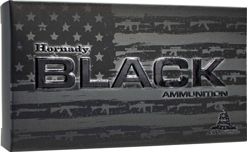 HORNADY AMMO BLACK 5.56 NATO 62GR. FMJ 20-PACK