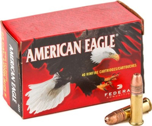 Federal AE22 22 Long Rifle Ammunition 38Gr Lead Hollow Point 40 Rounds